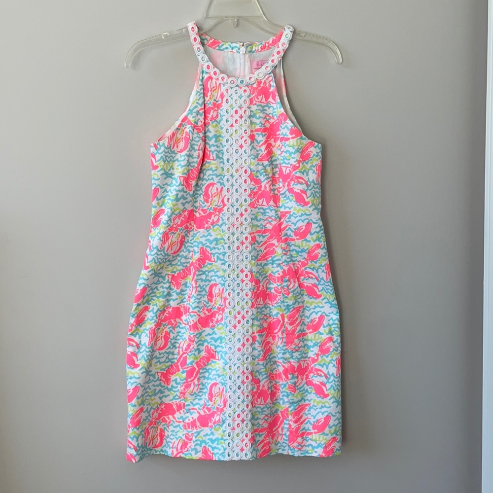 Lily Pulitzer Lobster Print Dress